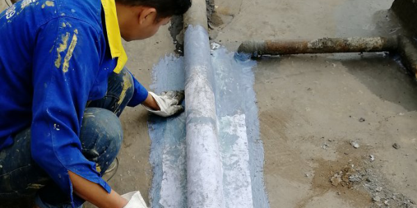 中核LEAC防水涂料在隔热板屋面的维修施工案例