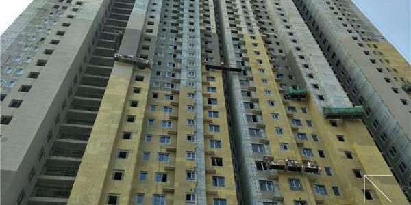 外墙保温施工岩棉保温粘贴效果图