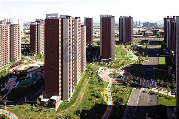 住宅建筑外墙质感照片